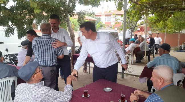 CHP heyeti üreticinin sorunlarını dinledi