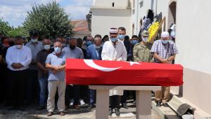 Edirneli gazi askeri törenle son yolculuğuna uğurlandı