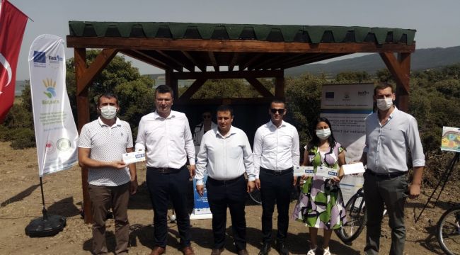 Gala Gölü Milli Parkı'nda öğrencilere çevre bilinci anlatıldı