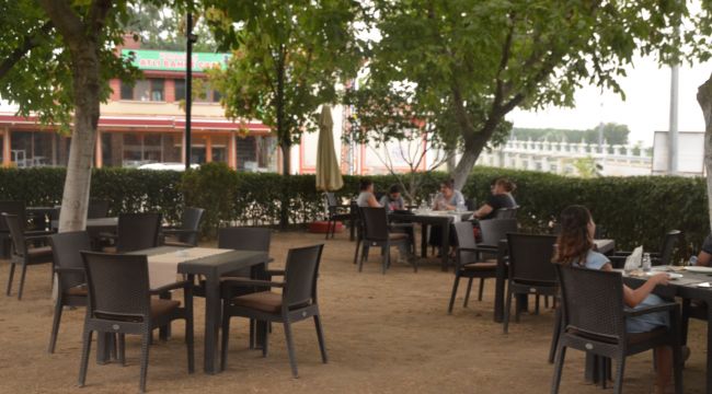 Kafenin geliri yangın bölgesine