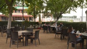 Kafenin geliri yangın bölgesine