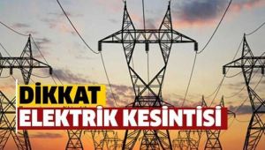 Karaağaç Mahallesi hafta sonu 8 saat enerjisiz kalacak