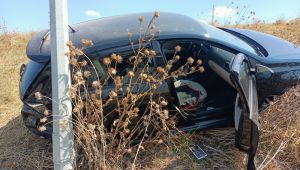   Otomobillerin çarpışması sonucu: 1 kişi yaralandı