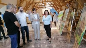 Prof. Tüzün, sanat kolonisi sjenıca 2021’e katıldı