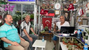 Saadet partisi mahalle muhtarlarını ziyaret etti