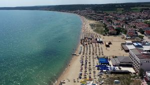 Saros'ta otel ve yazlıklara alternatif tatil çadır kampı
