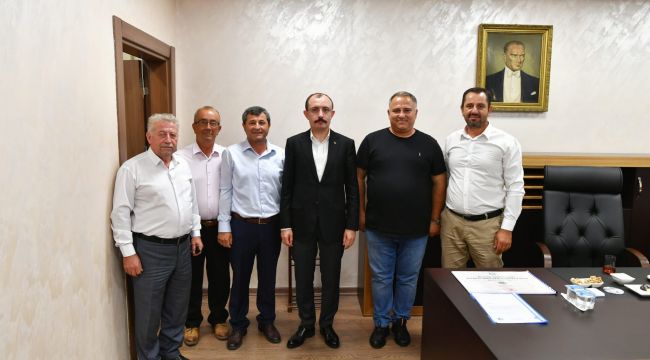Üreticinin sorunları bakana iletildi