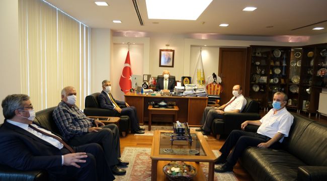 Vergi Dairesi Başkanı Aslan’dan ETSO ziyareti