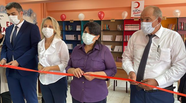 Abalar Köyüne kütüphane oluşturuldu