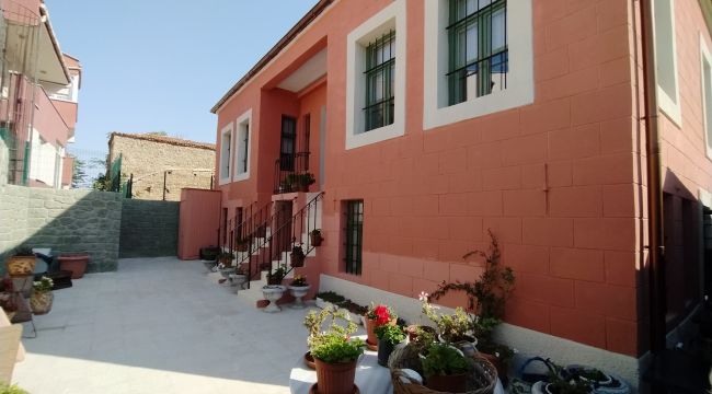 Asırlık konak sanat merkezine dönüştürüldü