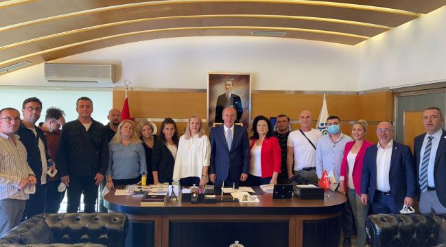 Bircan, parti meclisinde yer aldı