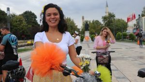 Daha temiz dünya için pedal çevirdiler