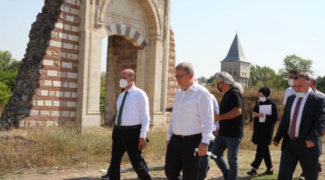 Edirne Sarayı gün yüzüne çıkarılacak