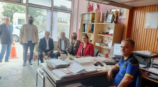 İba, esnafların talep ve sıkıntılarını dinledi