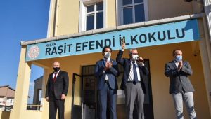 İlk ders zili Başkan Helvacıoğlu’ndan