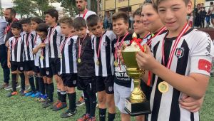 Küçüklerin büyük turnuvasında şampiyon Beşiktaş