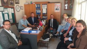 Memleket Partisinden muhtarlara ziyaret