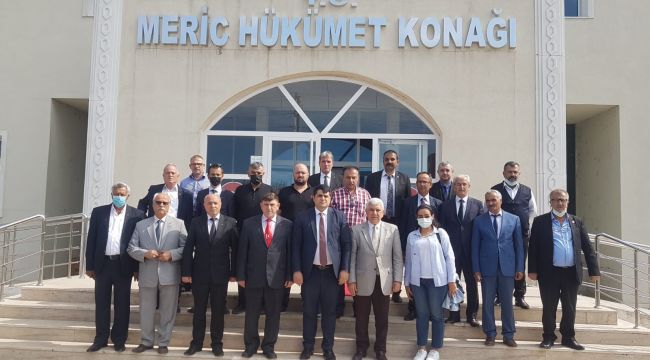 MHP’den Meriç İlçesine ziyaret