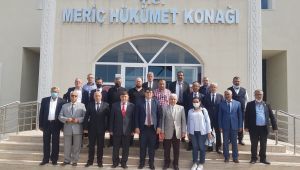 MHP’den Meriç İlçesine ziyaret