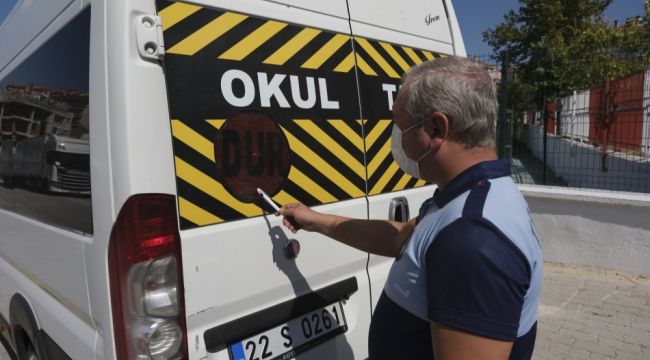 Okul servisleri denetleniyor