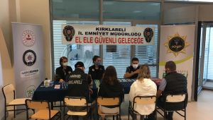 Üniversite öğrencileri polis ekiplerince bilgilendirildi