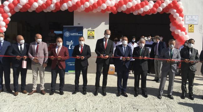 Yenilenen atölyelerin açılışı yapıldı