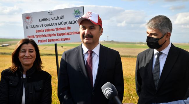 ‘Damla sulama sistemi Türkiye’ye örnek oldu’