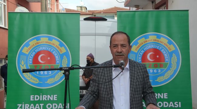 Gürkan'dan ziraat odasına yer tahsisi
