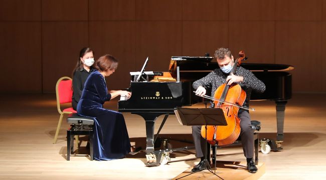 İşkodralı ve Azizova’dan müzik resitali