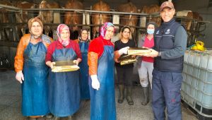 Kadın çiftçiler unutulmadı