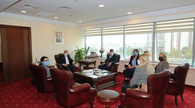 Kadın girişimcilerden Rektör’e ziyaret
