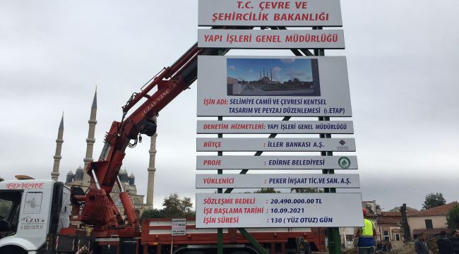 Kent konseyi o tabeladan rahatsız