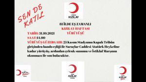 Kızılay Haftası’nda ‘Gönüllülük’ teması işleniyor
