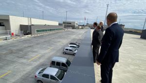 Sınır Kapısı'na 400 araç kapasiteli park alanı yapılıyor