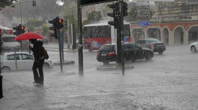 Trakya’ya sağanak yağış uyarısı