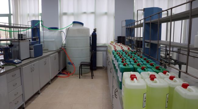 TÜ’den 200 milyon liralık dezenfektan tasarrufu