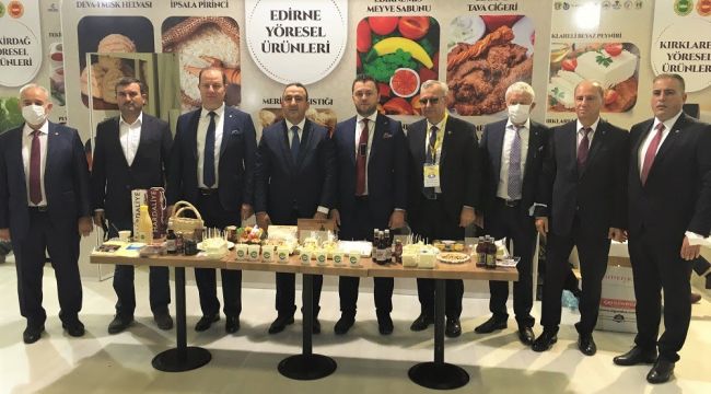 YÖREX fuarına Trakya damga vurdu