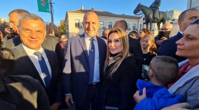 Aslan, Bulgaristan Cumhurbaşkanı ile görüştü