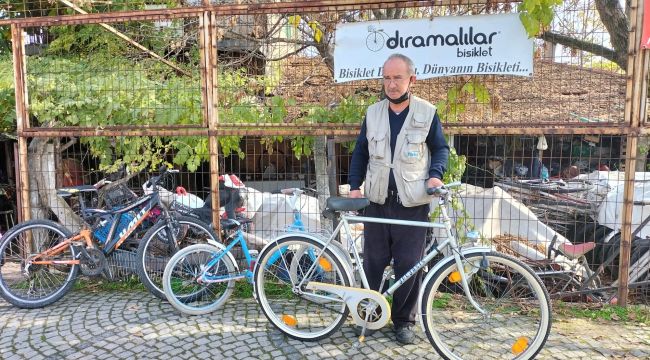 'Ekonomik sıkıntıdan bisikletlerini satıyorlar'