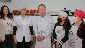 Gürkan’dan üreten kadınlara restoran sözü