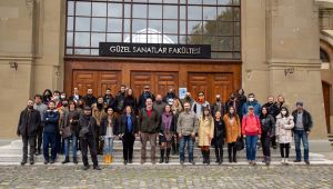 Güzel sanatlar fakültesinde sanat söyleşileri devam ediyor