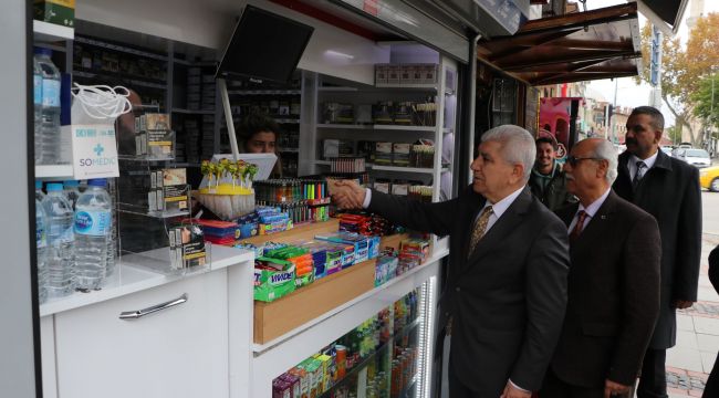 MHP’den Edirne esnafına ziyaret