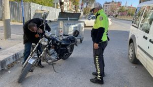 Polise mukavemet eden sürücü gözaltına alındı