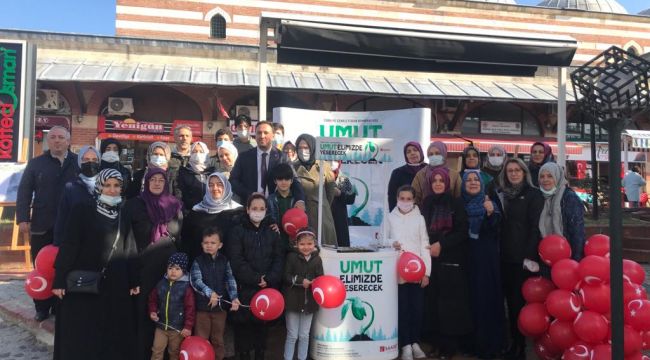 Saadet’ten umut ormanı kampanyası