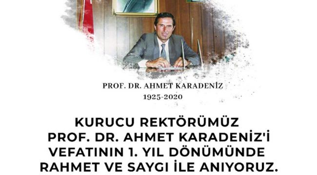 TÜ babasını unutmadı