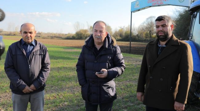 Yerli tohumlar toprakla buluştu