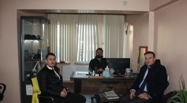 BİK Şube Müdürü Bircan’dan gazetemize ziyaret