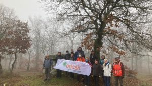Doğaseverler ‘Trak’ rotasında yürüyüş yaptı