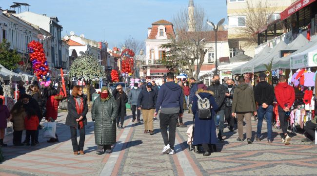 Edirne esnafı yeni yıldan umutlu