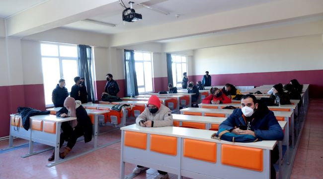 Havsa MYO’da deprem tatbikatı yapıldı